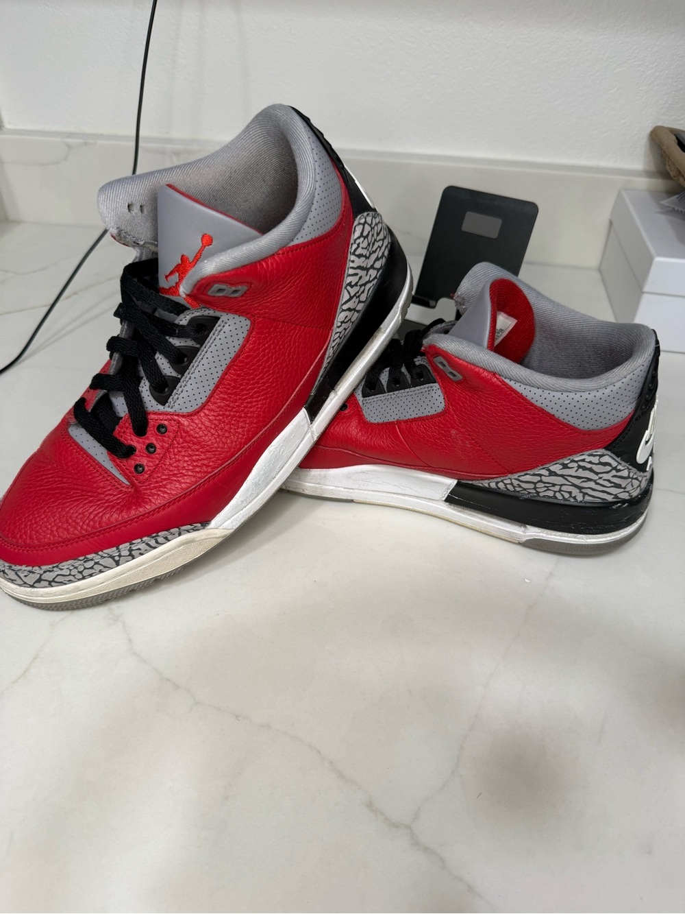 Air Jordan 3 Retro SE Unite Red Cement Men’s Size 13